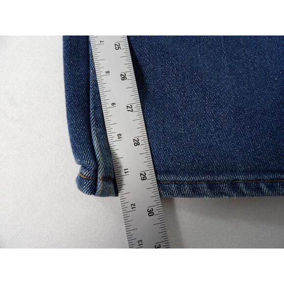Vintage Levi Brown Tab 90s Jeans 40x32 Grandpa Straight Stretch 90s 1998 READ - Picture 11 of 16